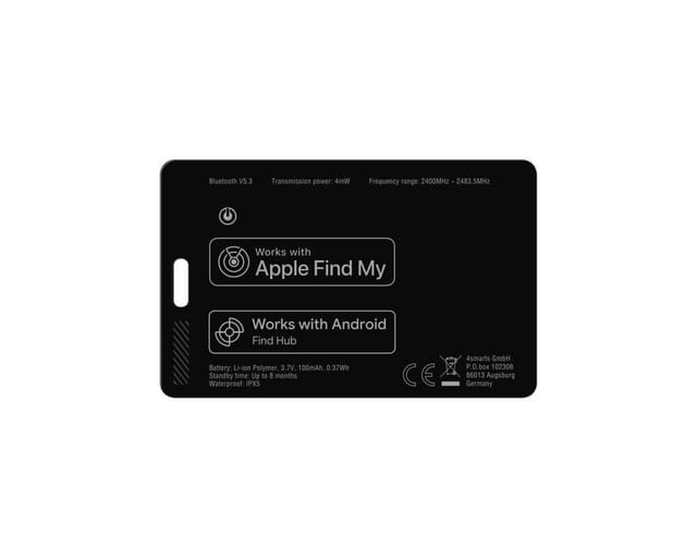 4smarts Location Finder SkyTag Card Duos ReCharge black
