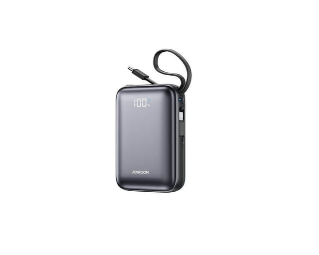 Joyroom JR-PBF29 20000mAh 22.5W Powerbank with Double Cable - Black Powerbank (Akku) - schwarz - 20000 mAh