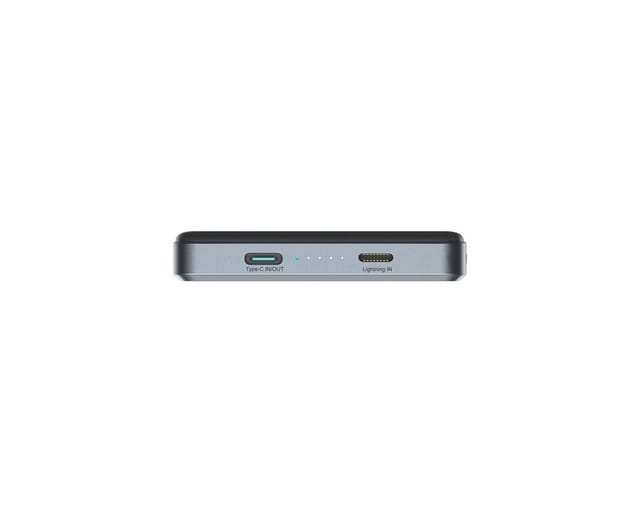 Joyroom JR-PBM08 Pro 10000mAh Ultra-Thin Powerbank - Titanium Powerbank (Akku) - silber - 10000 mAh