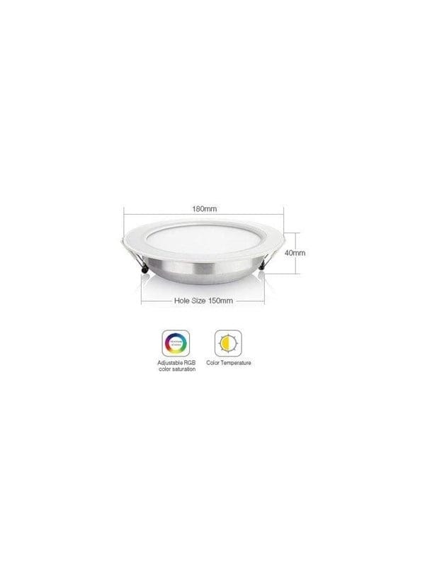 Miboxer LED Panel - Rund - 12W - RGB-CCT - WiFi
