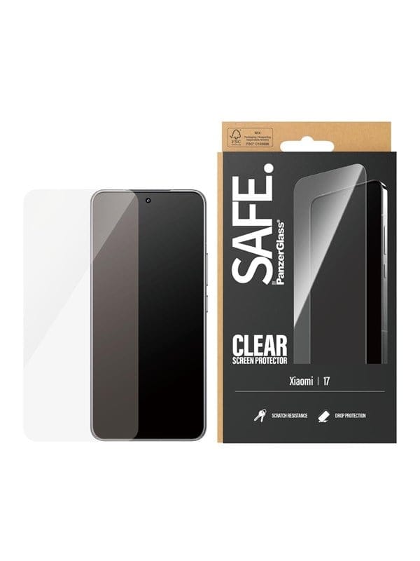 SAFE by PanzerGlass Screen Protector Xiaomi 17 | Ultra-Wide Fit