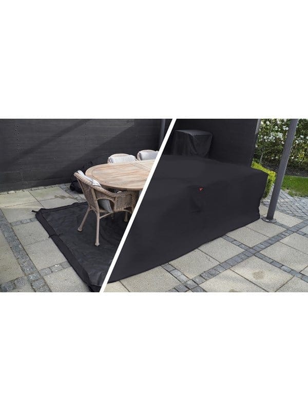 Home>it Garden Überzug für Gartenmöbel, L235xB180xH95 cm, schwarz