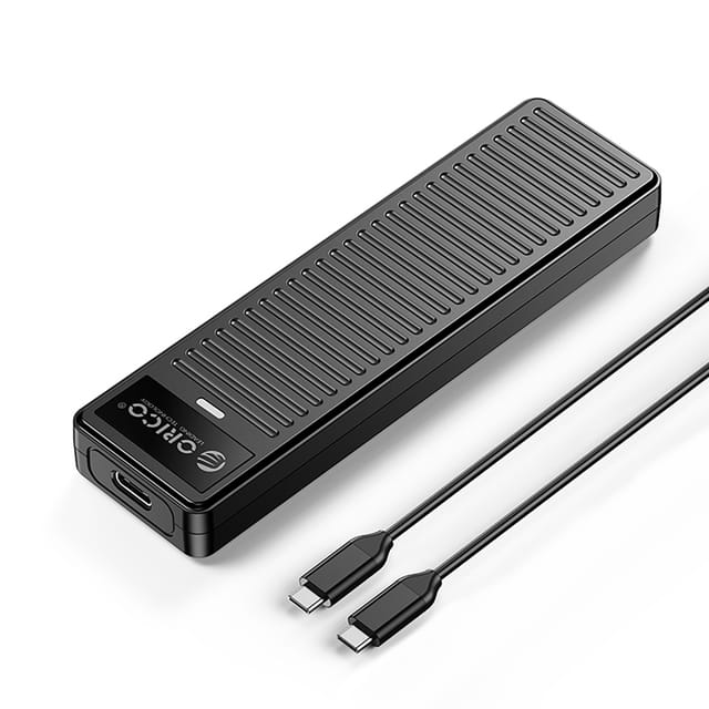 ORICO DDM2-C3-G2 M.2 NVME USB-A USB-C 3.2 10Gb/s Disk Drive - Gray