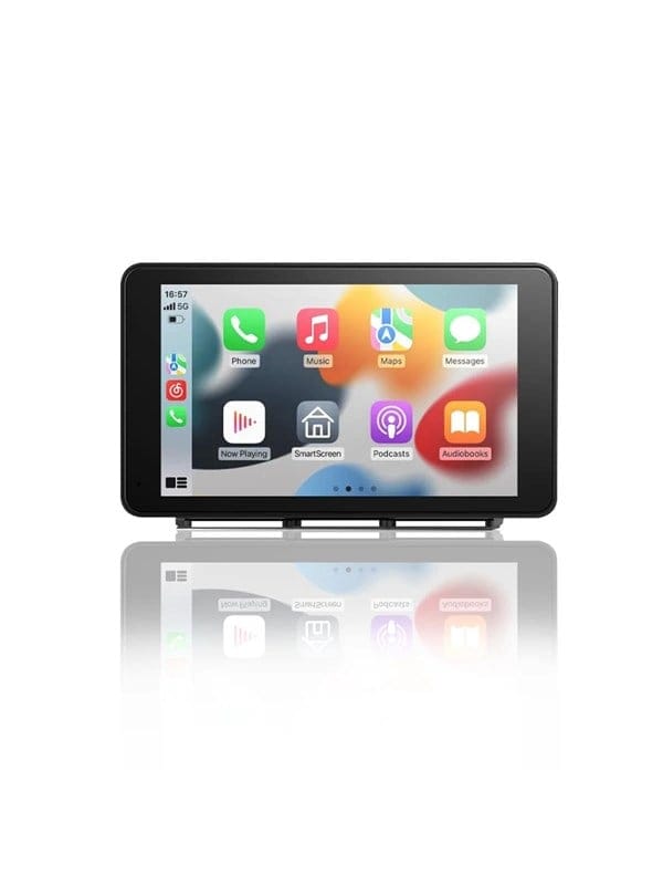 Autosky APID301 7? Wireless CarPlay & Android Auto Screen with Backup - Smart Display