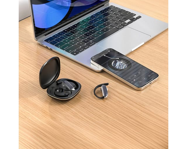 Dudao U17Z Bluetooth 5.3 OWS Headphones with Ear Hooks - Black