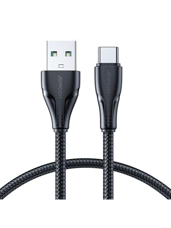 Joyroom Surpass Series A11 USB-A / USB-C 3A cable 0.25 m - black