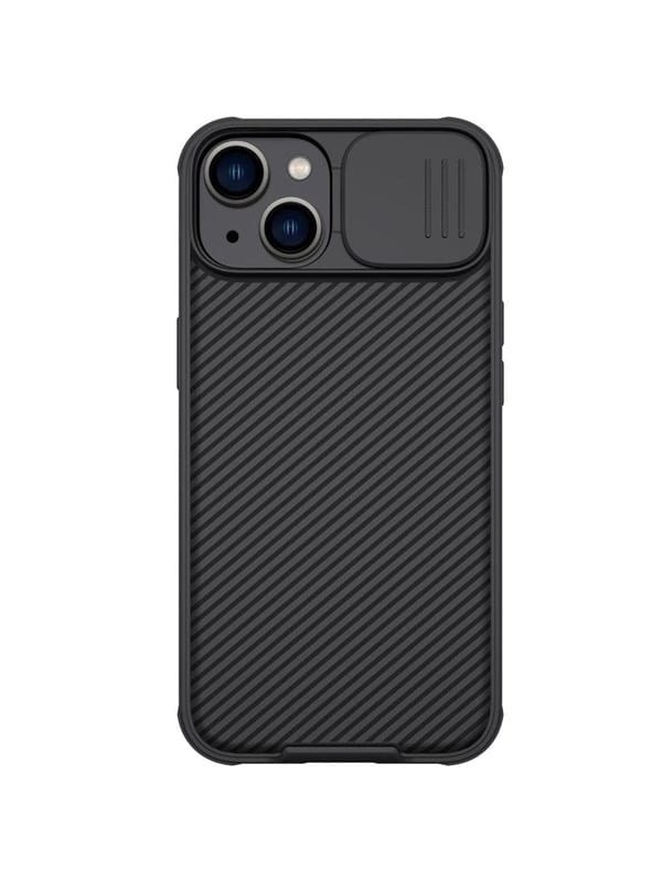 Nillkin CamShield Pro Magnetic Case iPhone 14 Plus Case Cover for Camera Camera Black (with MagSafe)