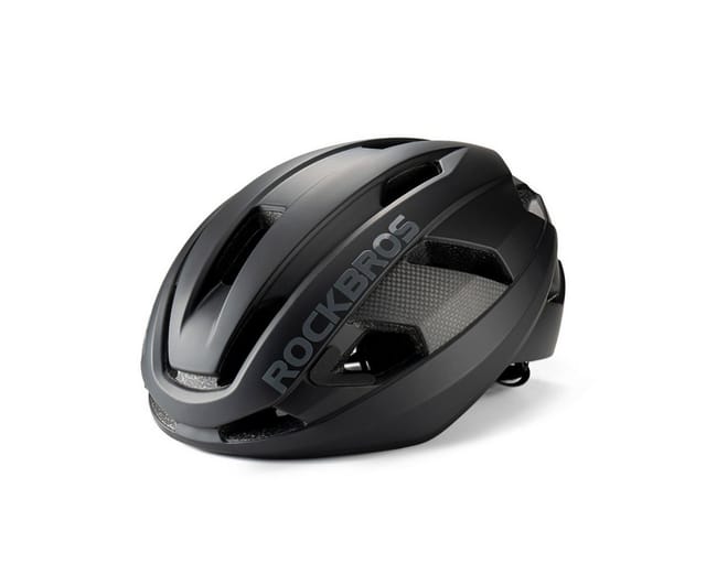 Rockbros LK-15 Carbon Fiber Bike Helmet 58-62cm - Black