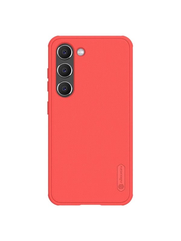 Nillkin Super Frosted Shield Pro Samsung Galaxy S23+ Armored Case + Phone Stand Red