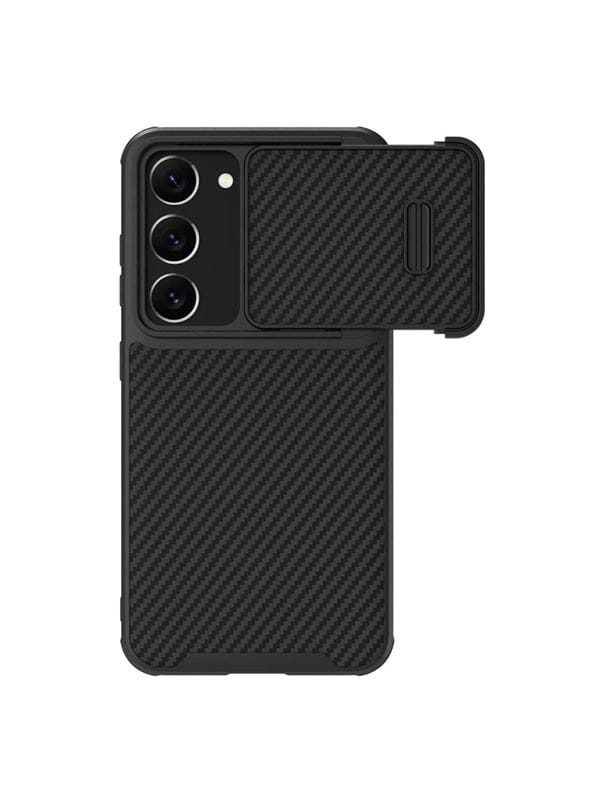 Nillkin Synthetic Fiber S Case Samsung Galaxy S23+ Camera Cover Cover Black