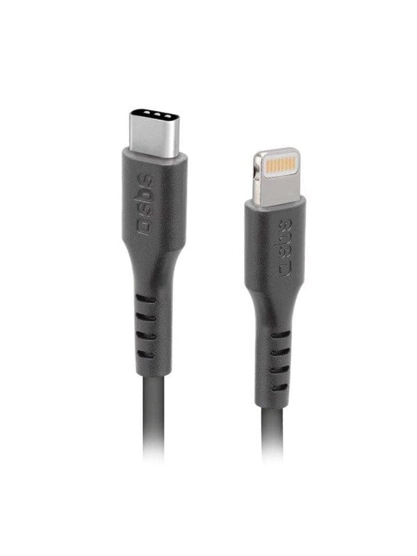 SBS TECABLELIGTC1K USB-C - Lightning cable 1m - black