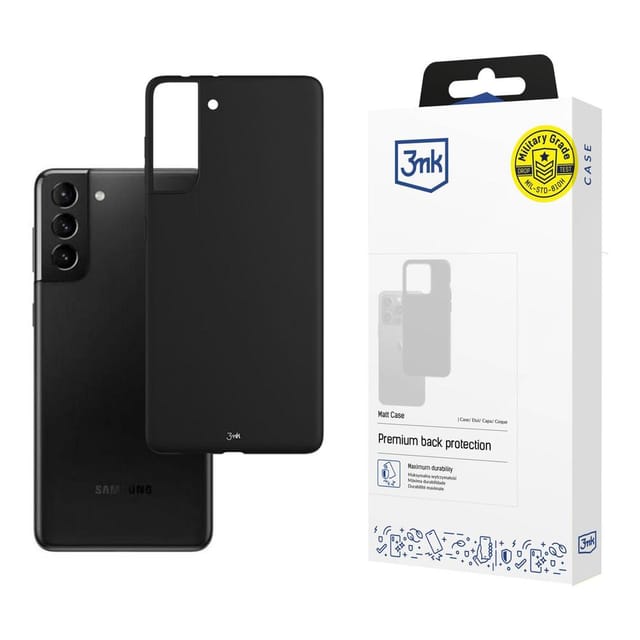 3mk Samsung Galaxy S21 5G - Matt Case black