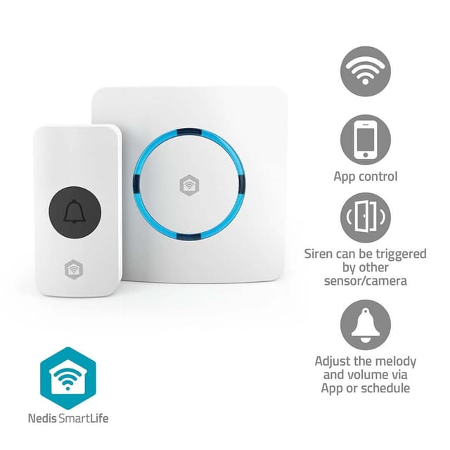 Nedis SmartLife Chime WiFi White