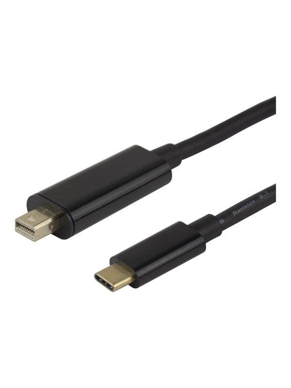 Deltaco - DisplayPort cable - USB-C to Mini DisplayPort - 2 m