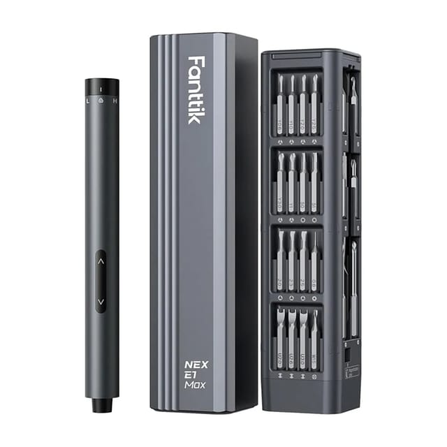 Fanttik E1 Max 3.7V electric screwdriver set (gray