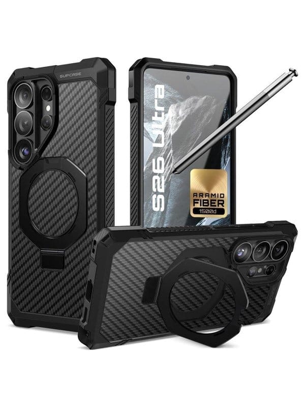 SUPCASE UB Grip Mag MagSafe Case for Samsung Galaxy S26 Ultra - Black