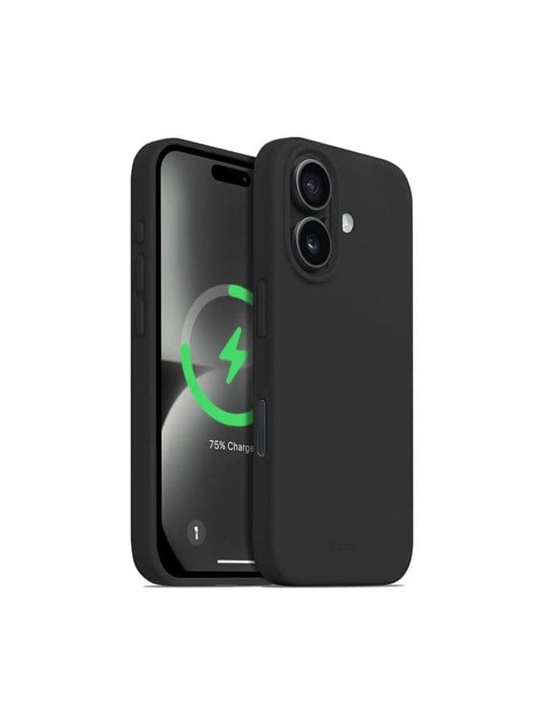 CRONG Color Cover Magnetic - iPhone 16 Plus MagSafe Case (Black)