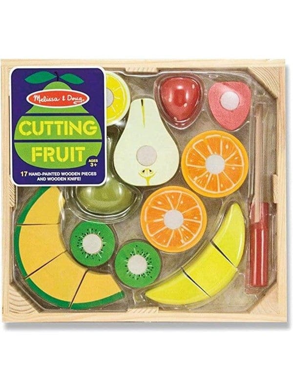 Melissa & Doug Food Play Wooden Cutting Fruit