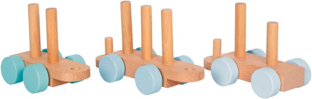 Small Foot - Wooden Train Blue