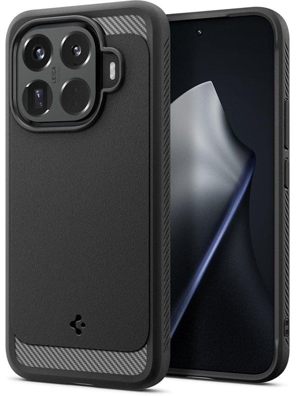Spigen Rugged Armor matte black - Xiaomi 15T Pro