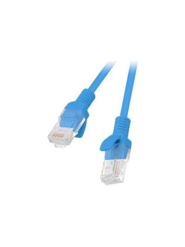 Lanberg patch cable - 1 m - blue RAL 5012 - Blau - 1m