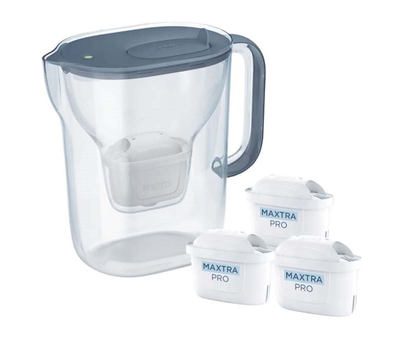 Dzbanek Filtrujący Brita Style Essential+3 Wkłady Maxtrapro Pp (ciemnoniebieski)