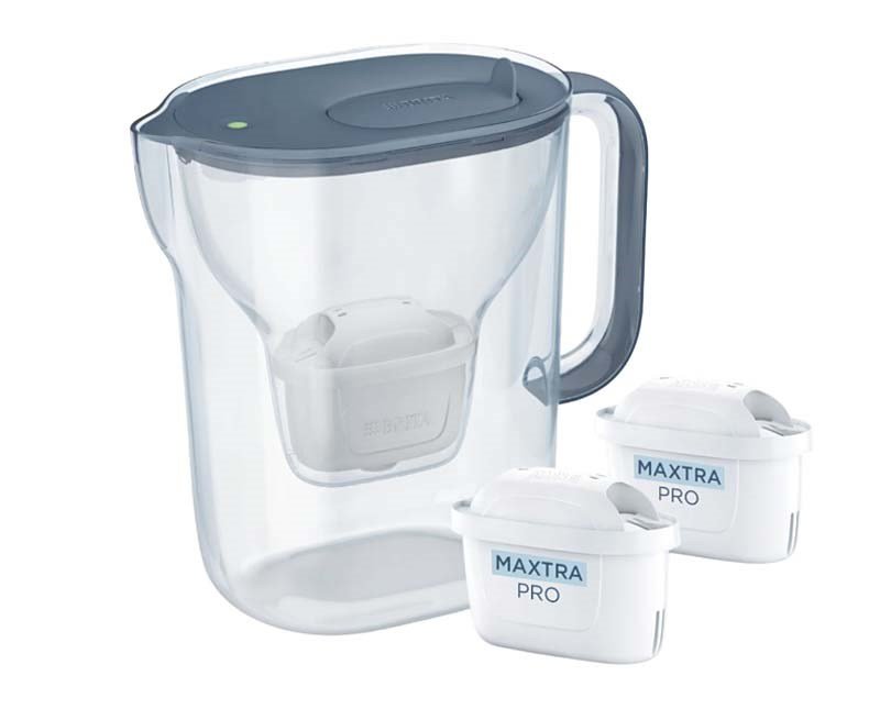 Dzbanek Filtrujący Brita Style Essential+2 Wkłady Maxtrapro Pp (2,4l Ciemnoniebieski)