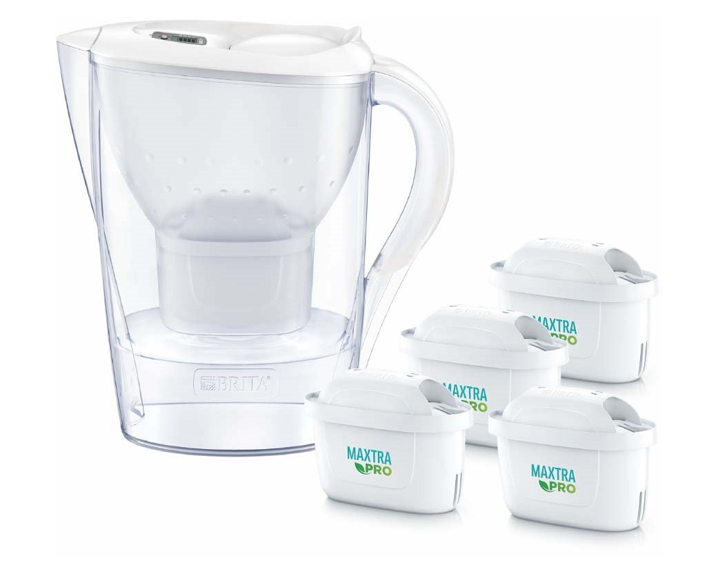 Dzbanek Filtrujący Brita Marella+4 Wkłady Maxtra Pro Pp (2,4l Biały)