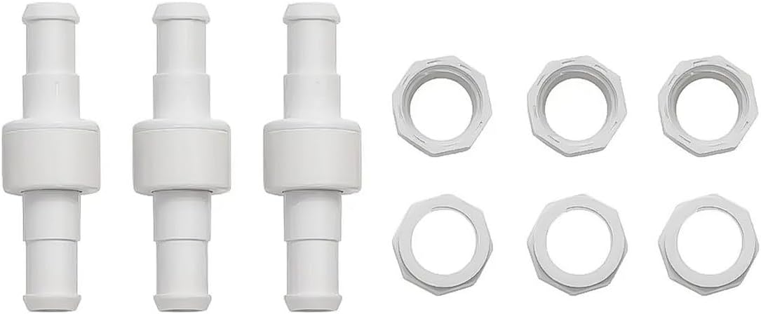 Ccykxalot De 3 Adaptateurs De Tuyau Pour Nettoyeur De Piscine D20 Compatibles Avec Zodiac Polaris 280, 380, 180 - Pièces Détachées Pour Nettoyeur De Piscine