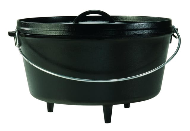 Dutch Oven CAMP mit Deckel Gusseisen 76 Liter