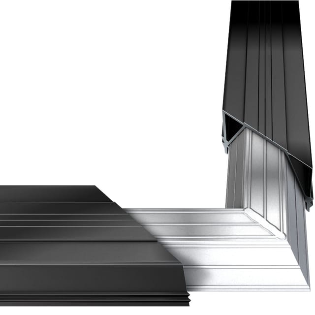 Eckverbinder für CLIP Schiene TWIXTIsostep 18 x 59 x 180 mm