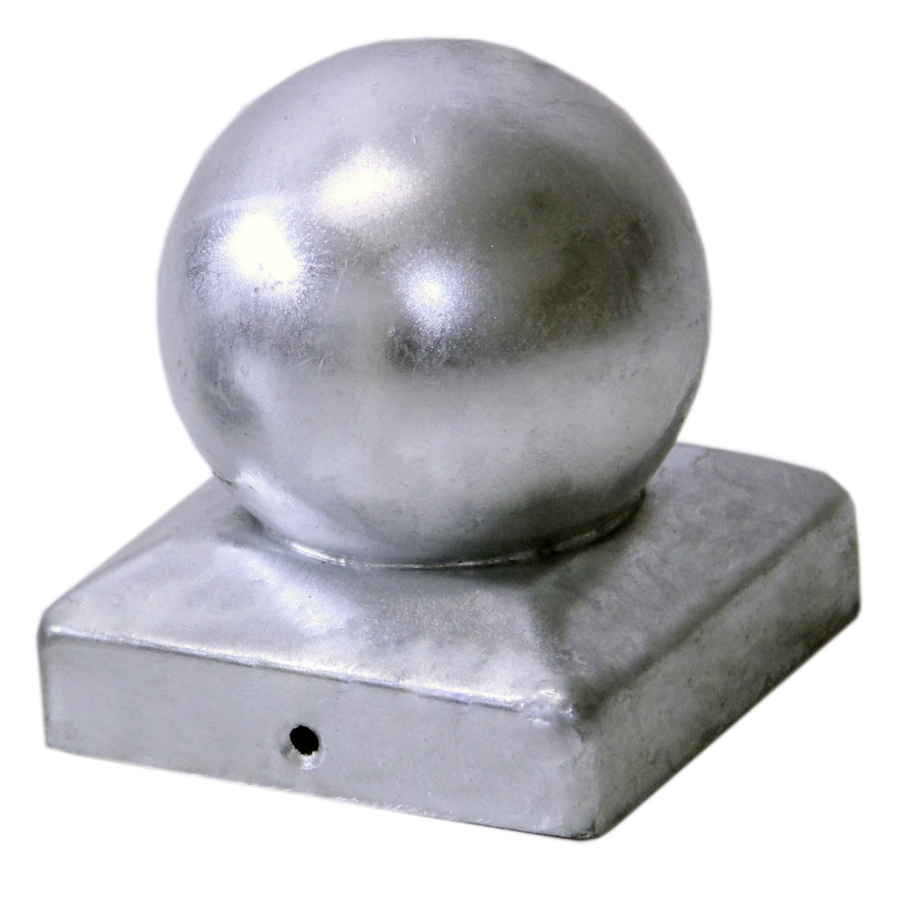 Pfostenkappe KUGEL 71 mm Feuerverzinkt