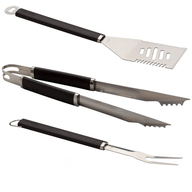 Grillbesteck Edelstahl 3teilig