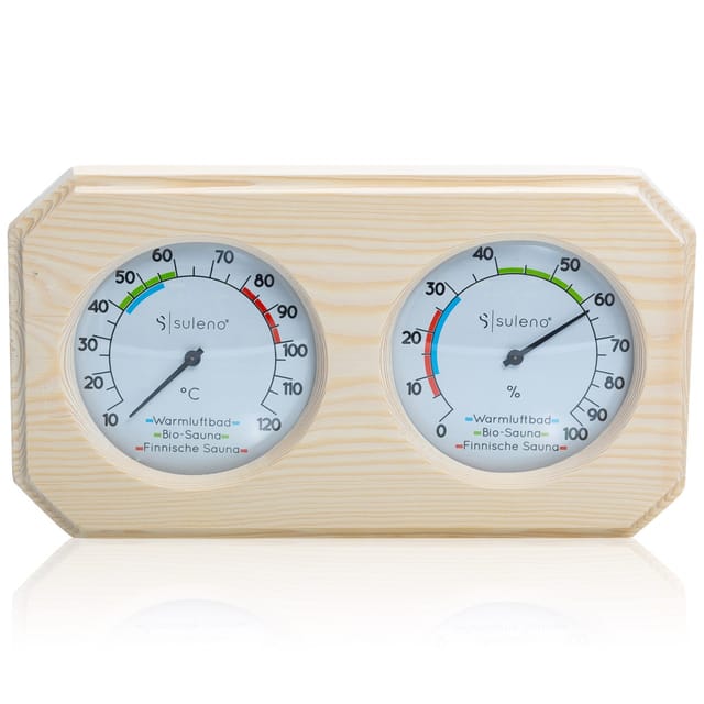 Sauna Klimamesser Thermometer Hygrometer ANNA CLASSIC