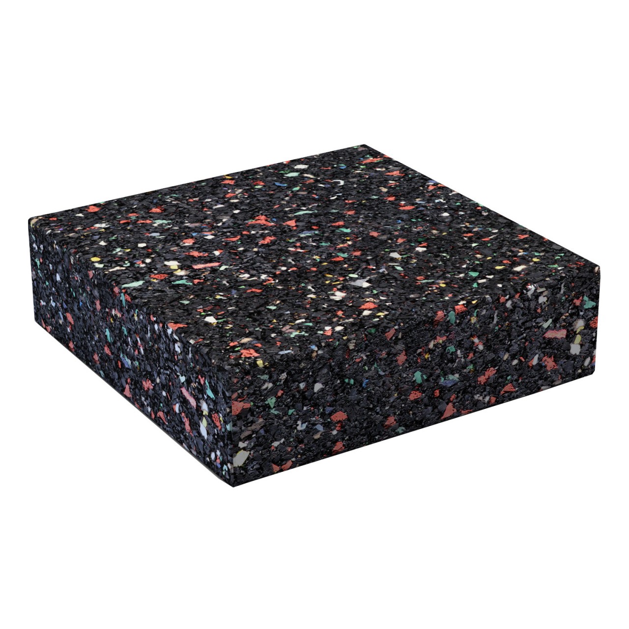 Terrassenpads Gummigranulat auf Recyclingbasis 90 x 90 x 20 mm 20 Stück