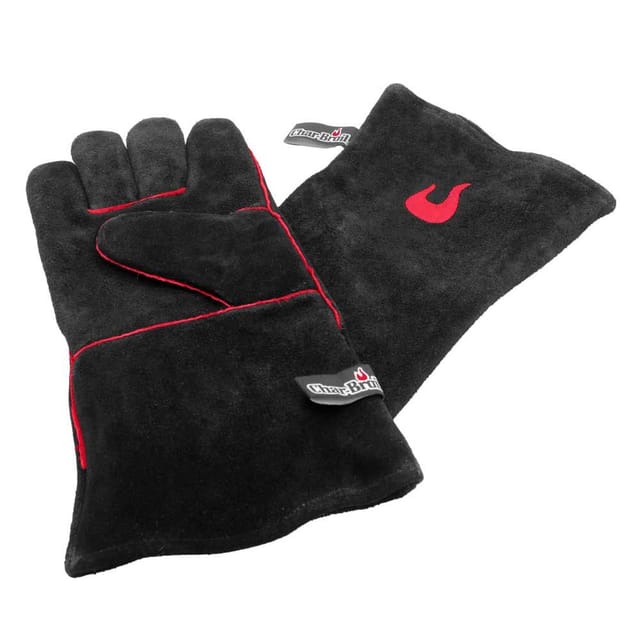 Grillhandschuhe aus Leder 34 x 18 cm