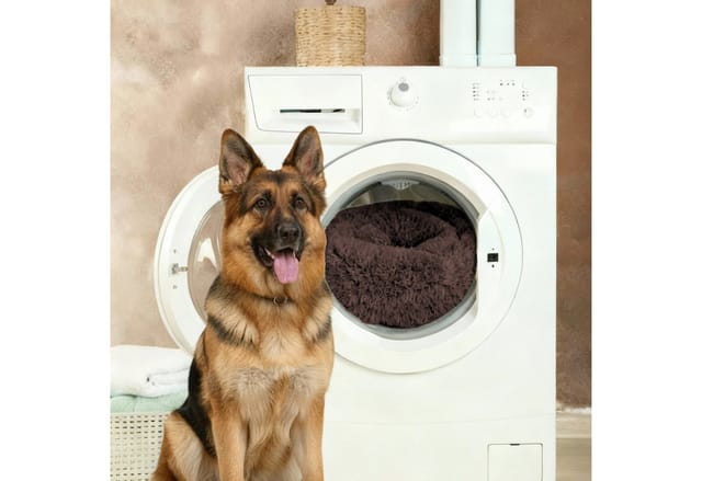 BENNO® Hundebett Hundekissen Hundekorb BALU braun 70cm