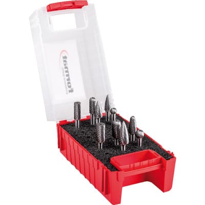Frässtift-Satz HM C Schaft-ø6mm 10-teilig