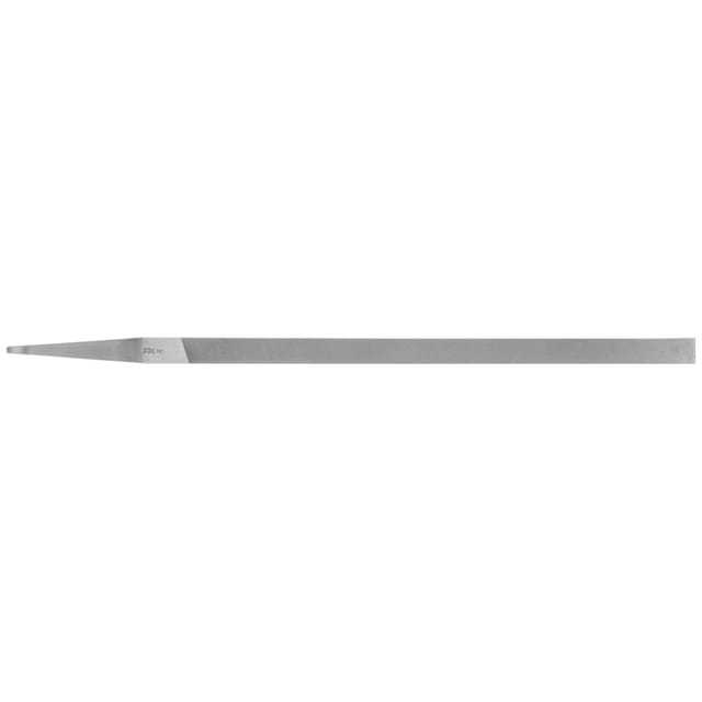 Präzisions-Stiftenfeile Flachstumpf schmal 250mm Schweizer Hieb 00, sehr-grob