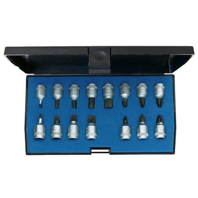 INS 20 PM Schraubendreher-Satz 1/4" 15-teilig IN-IS-PH-PZ