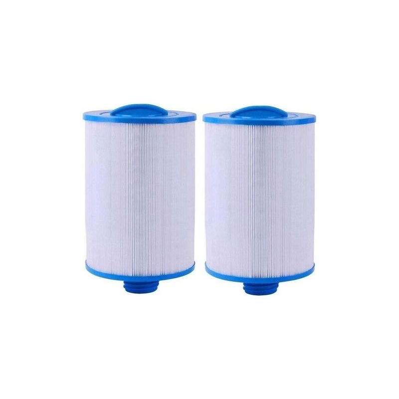 Fenoplastic 2er-pack Filterkartuschen Für Whirlpools – Durchmesser 150 Mm – Höhe 241 Mm – Filterfläche 45 M² – Kompatibel Mit Unicel, Pleatco, Waterway – Fc-0359