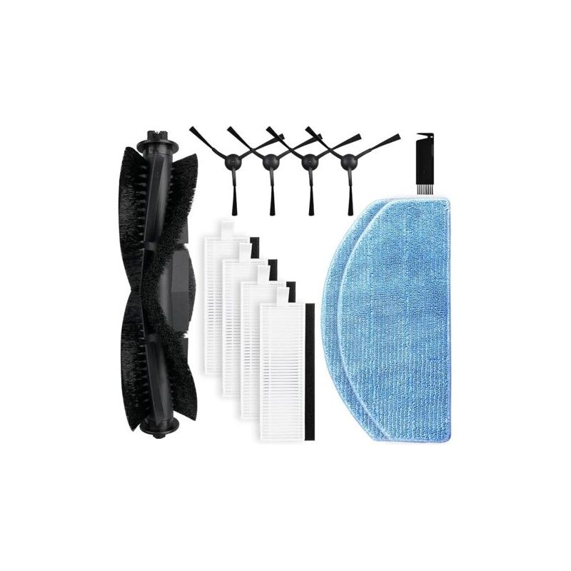 Fenoplasticaforehill Zubehörset Kompatibel Mit Honiture G20 / G20 Pro, Für Airzeen G20 Pro, Für Laresar Evol 3 / 3s, 1 Rotierende Bürste, 4 Seitenbürsten, 4 Filter, 2 Forehill Ersatzteile
