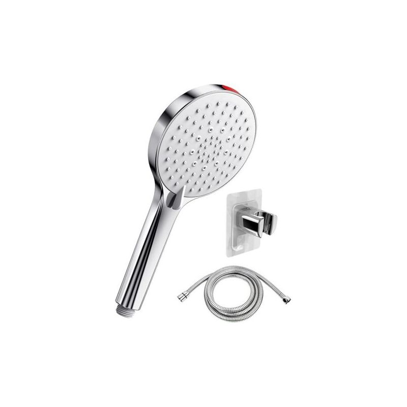 Phenoplastica Forehill Duschkopf Mit Schlauchhalter • Hochdruck-antikalk-duschkopf, Wassersparender Duschkopf Mit 5 Strahlarten, 125 Mm Breit