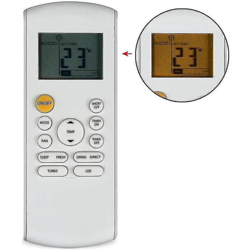 Universelle Fernbedienung Für Klimaanlagen Von Beko Und Midea – 433 Mhz, Kompatibel Mit Rg57k7(b), Rg57a1(b), Rg57b(b), Bgef, Bge
