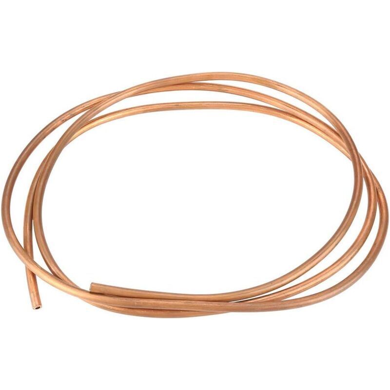 Flexibler Kupfer-kühlmittelschlauch – Außendurchmesser 6 Mm / Innendurchmesser 4 Mm / Wandstärke 1 Mm – Packung Mit 1 Meter