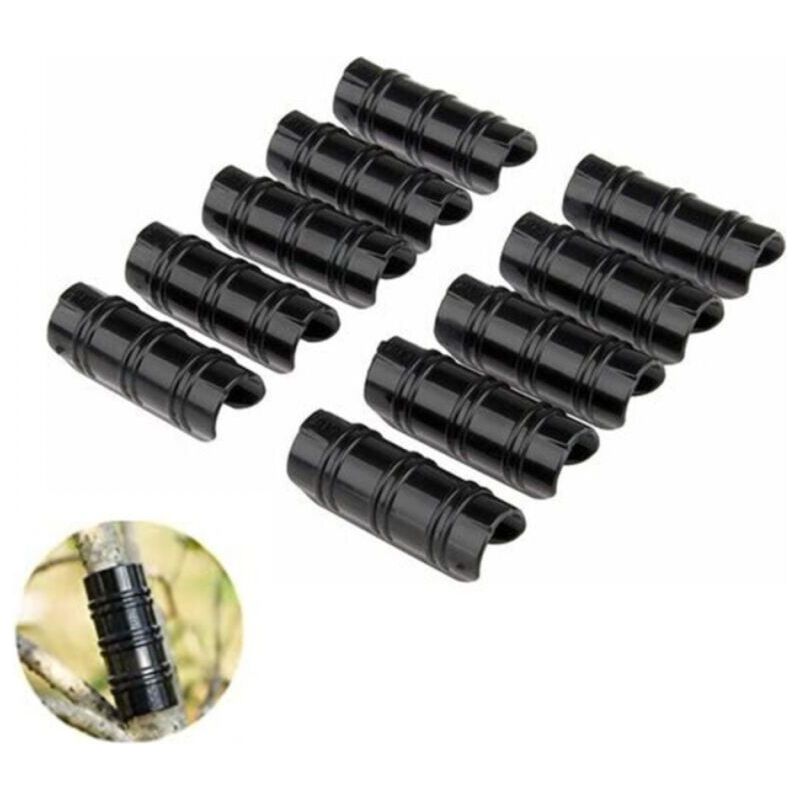 19-mm-gewächshausclips – Packung Mit 20 Verzinkten Stahlclips Zur Befestigung Von Planen, Plastikfolien Und Pflanzen Im Garten