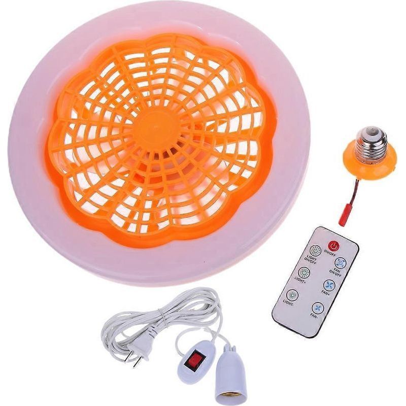 Leiser Deckenventilator Mit Fernbedienung Und Integrierter Beleuchtung – 3 Einstellbare Geschwindigkeitsstufen, Modernes Design Und Einfache Installation