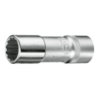 D 19 L 21 Steckschlüsseleinsatz 1/2", lang UD-Profil 21mm
