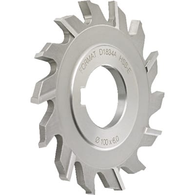 Scheibenfräser DIN 885 Typ HR Form A Kreuzverzahnt HSSE ø160 x 20mm