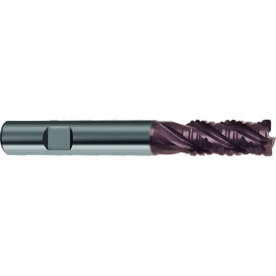 RF-Schruppfräser DIN 6527L VA VHM TiAlN ø10,00mm